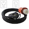 Ac Works 10ft RV 30A TT-30P Plug to SS2-50R RV/Marine 50A Detachable Inlet Connection TTM50-010 - alternate 6